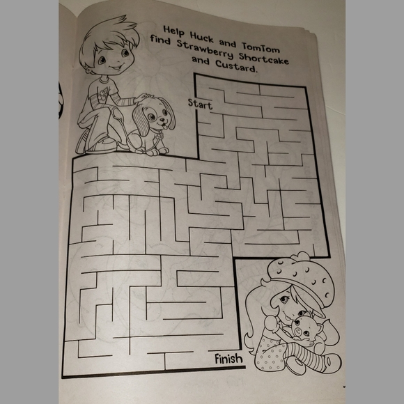 Toys | New Strawberry Shortcake Giant Coloring Book | Poshmark